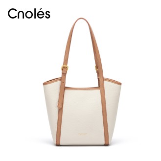 Elegant leather women's bag CNOLES K173206Β2884 Brown Elegant leather women's bag CNOLES K173206Β2884 Brown